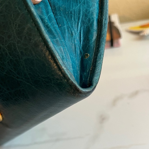 Balenciaga Continental Lambskin Leather Wallet - Picture 8 of 15